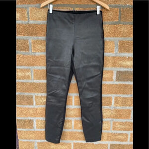 rag and bone lamb leather/spandex leggin 6